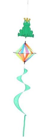 BESPORTBLE Ebene Windspiel Aus Stoff Hängende Gartendekoration Für Draußen Buntes Windspiel Mit Spielfunktion Party Und Garten Deko Outdoor Hängedekor