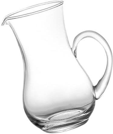 PRETYZOOM Weinspender Whiskyflasche Schnaps Dekanter Milchkännchen Weinkanister Weinflaschenbelüfter Weinkrug Rotwein Spender Behandelt Dekanter Trinken Likörteiler Wein Krug Glas Mit