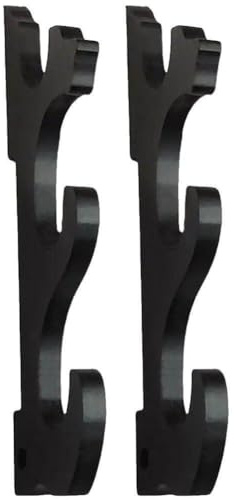 Tsffae 2 Teile/Satz 3 Tier Schwert Haken Wand Halterung Samurai Schwert Aufhänger Display Halter Für Katana Wakizashi Tanto Genji Schwert Waffe Rack