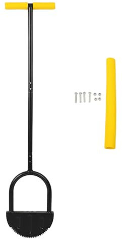 Gsycle Edger Lawn Tool, Half Moon Sharp Lawn Plugger Tool Landscaping Tools Sidewalk Edger Half Moon Edger Grass Remover Tool for Garden Beds, Patios, Trenches, Sidewalks