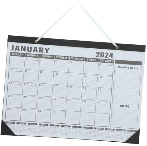 VILLFUL Wandkalender Zum Aufhängen Monatskalender Familienwandkalender Hängekalender Für Zuhause Wandkalender Monatskalender Zimmerkalender Für Täglichen Gebrauch Hängekalender Für Termine