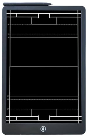 Tavoletta grafica LCD per adulti, Tavoletta grafica LCD | Tavoletta per appunti LCD da 16 pollici Lavagna per allenatori con palla d'acqua - Tavoletta grafica LCD per strategia, appunti per allenatori