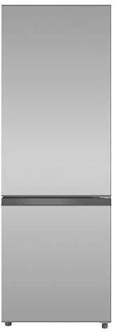 PKM Kühl-Gefrierkombination KG162EWN | Inox | 162 Liter Nutzinhalt | 4 Sterne Gefrierfach | LED-Beleuchtung