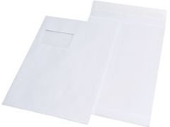MAILmedia Faltenversandtaschen mit Haftklebestreifen, C4 VE = 1