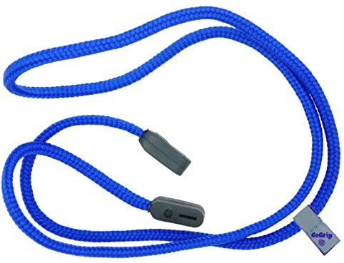 GoGrip Secure Glasses Cord - Spectacle Cord and Spec Lanyard - Royal Blue