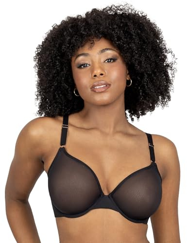 Sheer Mesh Demi Underwire Bra