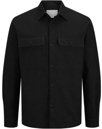 JACK & JONES Överdel av hög komfort med passform, Svart skönhet/passform:, M