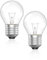 DoRight 42W Bombilla de Horno G45 E27 Regulable Tungsteno Edison Cabeza de Tornillo Blanco Cálido 2700K Resistente al Calor 300 Grados Para Microondas, Horno, Lámparas de Salt（2 Pack）