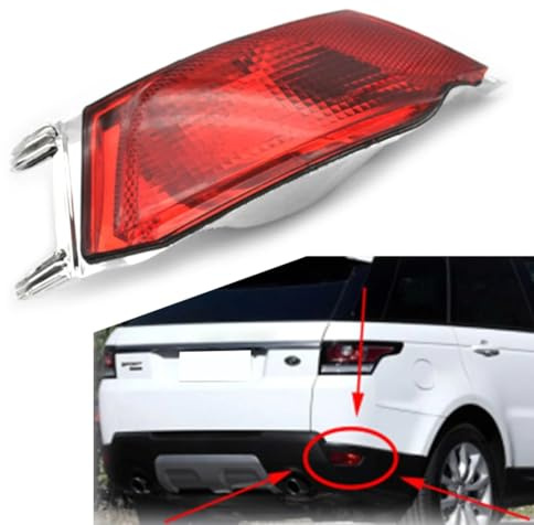 Feu Arrière De Brouillard Pour Land Pour Rover Pour Range Pour Rover Sport 2014 2015 2016 2017 2018 2019 2020 2021 Pare-chocs Arrière Voiture Antibrouillard Lumière Rouge Shel. Feu Arrière(1Pcs Right)