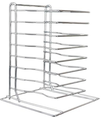 Milageto Scaffale per Pizza Scaffale da Cucina Scaffale da Cucina Scaffale di Raffreddamento Scaffale da Forno Teglia da Forno per Catering per Feste, 8 Strati