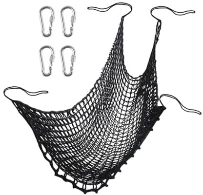 kowaku Kids Playground Net Treehouse Accessories Protective Net Tough Anti Bar Mesh Climbing Cargo Net for Game Stairs Jungle Gyms, 3m x 4.5m