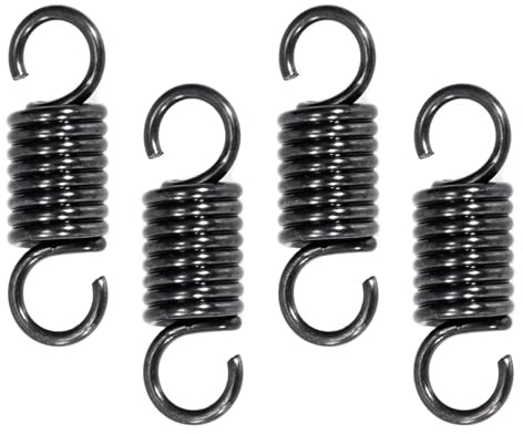 GUNGY Zugfedern mit Haken Klavierdraht Zugfeder Spannfeder 30mm Außendurchmesser 10mm Drahtdurchmesser 1,6mm Maximale Zugkraft 7,9kg 1,6x10x30mm 10 Stück