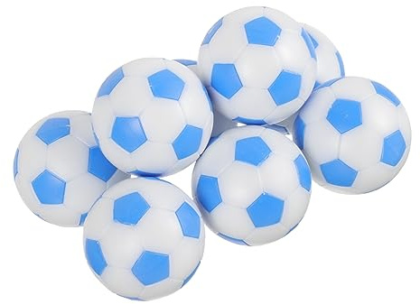 Abaodam 8 Stück Kleiner Tischfußball Ersatzbälle 32mm Aus Langlebigem Kunststoff Passend Für Standard Tischkicker Tischfußball Spielzubehör Für Erwachsene Und Kinder