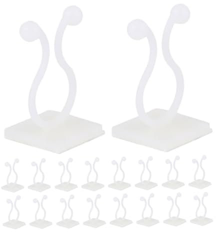 Toyvian 100stücke Pflanzenclips Für Kletterpflanzen Selbstklebende Wandhaken Rankenhalter Pflanzenstütze Klebrig Befestigung Outdoor Zubehör