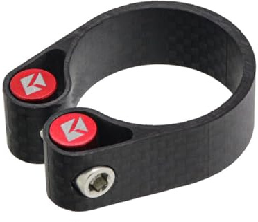 HOUSON T800 Carbon Fiber Bicycle Seatpost Clamp, 31.8mm, 34.9mm Seatpost Clamp for Bicycle Saddle (34.9mm)