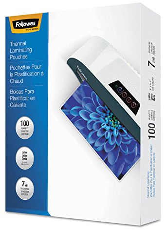 Fellowes 52041 Laminierfolien 7mil 11 1/2 x 9, 100/Pack