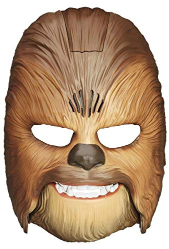 STAR WARS Movie Roaring Chewbacca Wookiee Sounds Mask, Funny GRAAAAWR Noises, Sound Effects, 5+ (Amazon Exclusive)