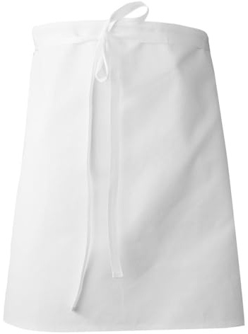 LMA 7036 TRAITEUR Tablier de cuisine blanc demi chef