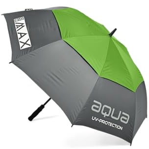 BIG MAX I-Dry Aqua Golf Regenschirm mit UV Schutz - 100% Wasserdicht (Grün)
