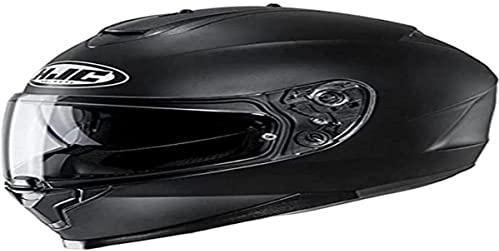 Motorradhelm HJC C70 SEMI MAT Schwarz/SEMI Flat Black, Schwarz, M