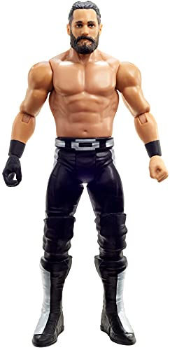 WWE GTG56 - Seth Rollins Basis-Actionfigur, beweglich, ca. 15 cm, zum Sammeln, Spielzeug ab 6 Jahren