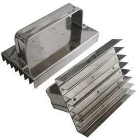 Siccardi Stampo in Metallo per Pane Rigato - Tipo brescianina