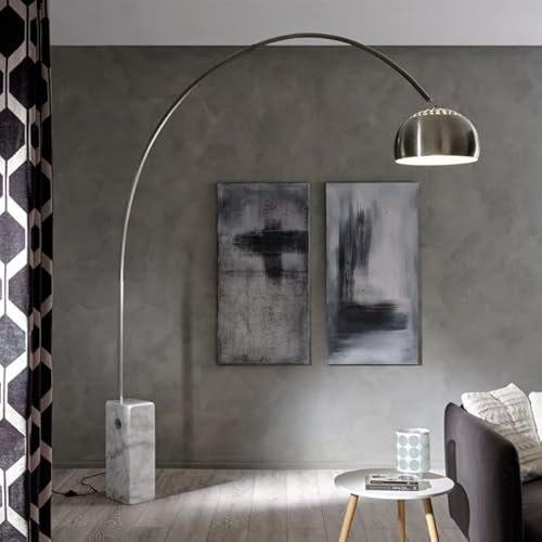Stilprojectstore luumos lampada da terra con base marmo bianco