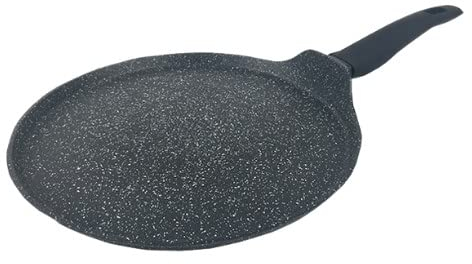 Ignite Cookware Black Series 24cm - Roti Tawa - Crepe Pan with Induction Bottom (70611)