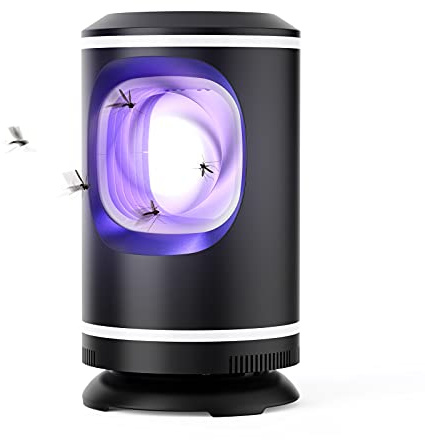 MOIWAKJO Lampe Anti Moustique, 360 ° Moustique Tueur Lampe avec Tueur de Moustique,pour La Chambre à Coucher, La Cuisine, Le Bureau, La Maison