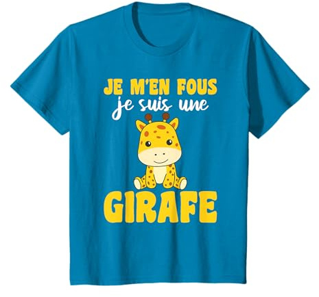 Je M’en Fous Je suis Une Girafe - Mignonne Girafe T-Shirt