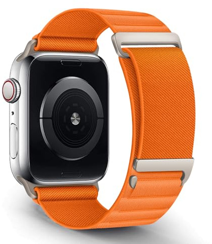 TANAKEY Bracelet Alpine Loop Compatible avec Apple Watch Ultra 49mm 46mm 45mm 44mm 42mm 41mm 40mm 38mm, Bracelet de remplacement Compatible avec iWatch Ultra 2/SE 2/Series 10/9/8/7/6/5/4/3/2/1