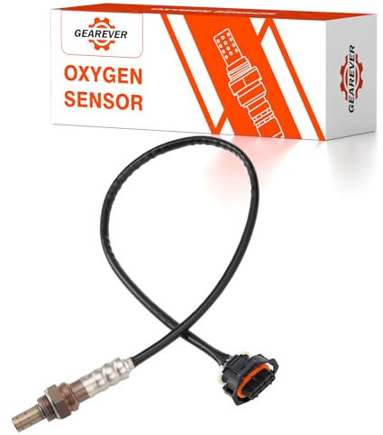 GEAREVER Lambdasonde Regelsonde Lamdasonde Sensor Regelsonde O2 Sensor nach Katalysator kompatibel mit Opel Agila Astra G/H Combo Corsa C/D Insignia Meriva Omega Vectra, 55560617