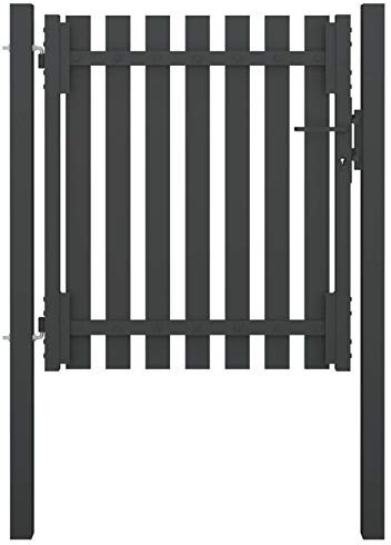 Rantry Gartentor Stahl 1x1,25 m Anthrazit Model146327