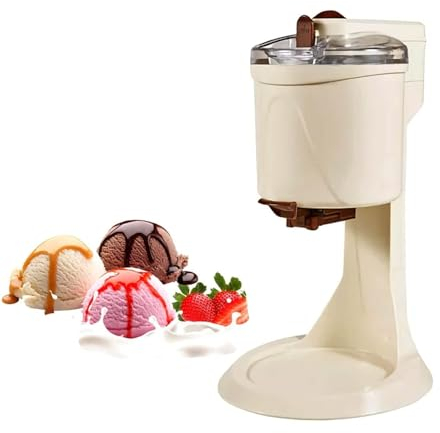 MAHWER Máquina for Hacer Helado Suave, máquina for Hacer Helado casero, máquina for Hacer Helado casero de Alta Capacidad de 1 l