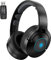 YOTMS Kabelloses Gaming-Headset für PS4, PS5, PC, Switch – 2,4 GHz Wireless Gaming Kopfhörer mit abnehmbarem Noise-Cancelling Mikrofon, 7.1 Stereo Sound, 3,5mm Kabelmodus für Xbox Series – Schwarz
