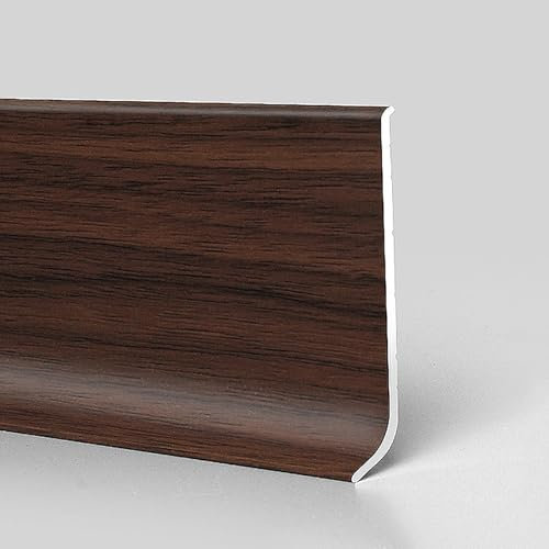 Raouoae Battiscopa Da Cucina In Alluminio Anodizzato Resistente, Facile Da Pulire E Perfetto Per Interni Moderni | Set Da 2 (lunghezza 125cm) - Ideale Per Famiglie, Design Elegante E Materiale Spesso(