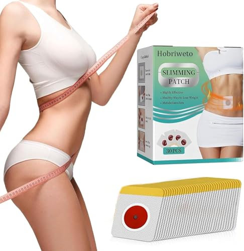 Abnehmen Patch, Slim Patch, 30 Stück Gewichtsverlust-Pflaster, Bauchfettverbrennung, Taille schlank, Anti-Cellulite, Schnelle und sanfte Fettverbrennung