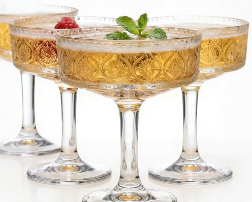 Srgeilzati Vintage martiniglas set med 4 st 20 cl (4, T1001)