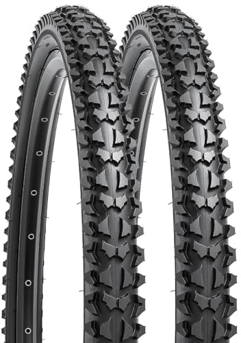 YunSCM 2PCS 26 Zoll Fahrradreifen 26x2.10 ETRTO 54-559 Mantel kompatibel 26Zoll Bike 26x2.0 26 x 2.10 26x2.125 MTB/Mountainbike Reifen