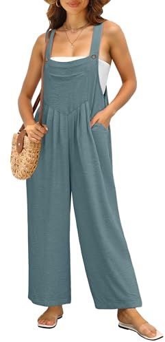IWOLLENCE Salopette da donna per l'estate del Regno Unito, tuta tutina per gravidanza, maternità, sciolta, casual, da indossare per le vacanze, con tasche laterali, cinghie regolabili