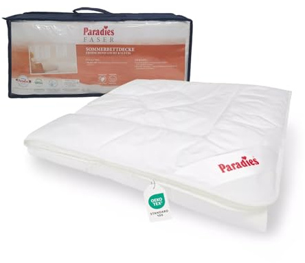 PARADIES Halia-Fill Sommerbett 155x220 | Sommer Bettdecke, Sommerdecke