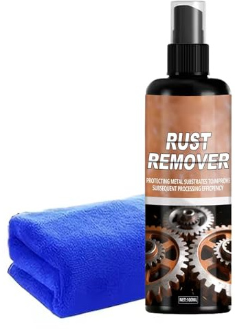 Sverniciatore Spray Antiossidante,Lubrificante Multiuso Detergente e Sgrassante - Spray Rimuovi Ruggine - Sgrassatore e Smacchiatore - Per Cerniere Catene Bulloni Serrature Rubinetti Utensili Auto