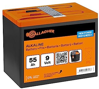 Gallagher Powerpack Battery Alkaline 9V/55Ah