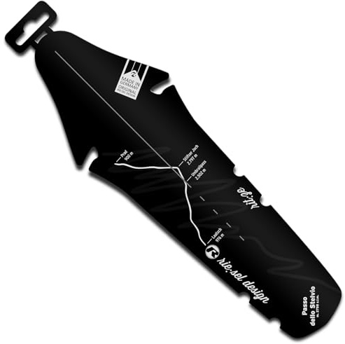 Riesel Design – rit:ze - stylischer Spritzschutz - für Jede Fahrradgröße | 2er Set Mudguard für den Sattel - Rennrad & Gravel Schutzblech hinten - leicht & werkzeugfrei am Sattel montierbar