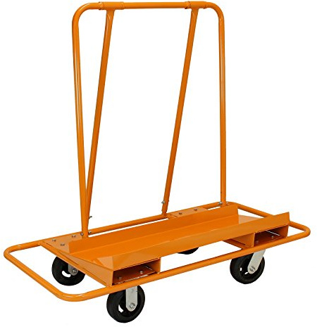 Carro Paneles Yeso con Ruedas Carrito Transportador Placas Yeso Escayola Cartón Argamasa Mortero Madera Contrachapada Tableros Tablas MDF Capacidad 1000kg Carrito Materiales Yesería