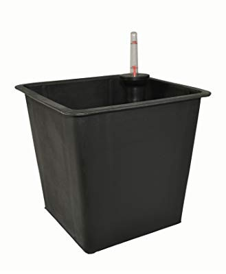 Premium-Pflanzeinsätze aus Kunststoff L44x B44x H38cm für Fiberglaskübel, Pflanzkübel, Einsatz, Inlet, Blumenkübel, Pflanzgefäße