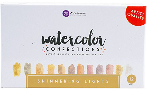 Prima Marketin ART PHILOSOPHY Watercolor Confection Shimmering Lights Watercolor Confections Prima Watercolors 655350590260