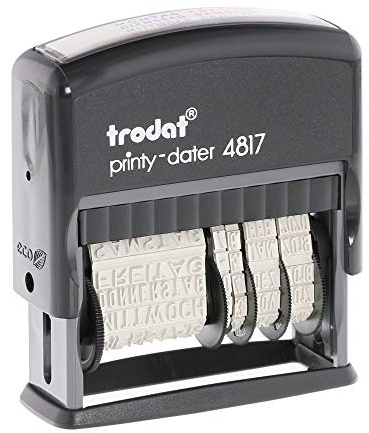 Trodat Printy 4817 Dater (47x3,8 mm) Farbe Grün