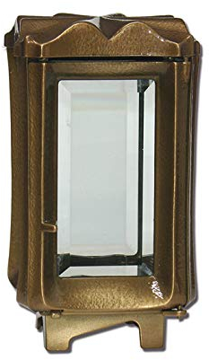 legendURN Remembrance grave lantern bronze | Cremation Urn for Ashes