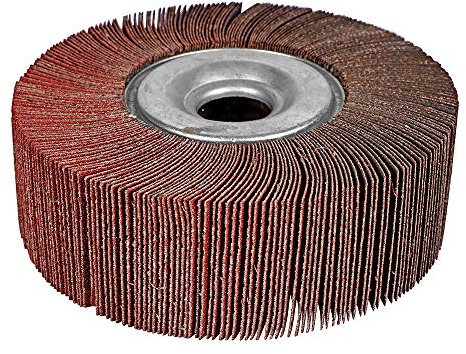 BHA Unmounted Flap Wheel for Bench Grinder, 6 x 2 x 1 (120 Grit)